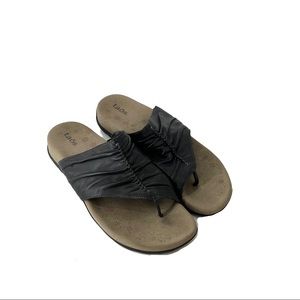 TAOS | Gift 2 Black Leather Sandals Size 10